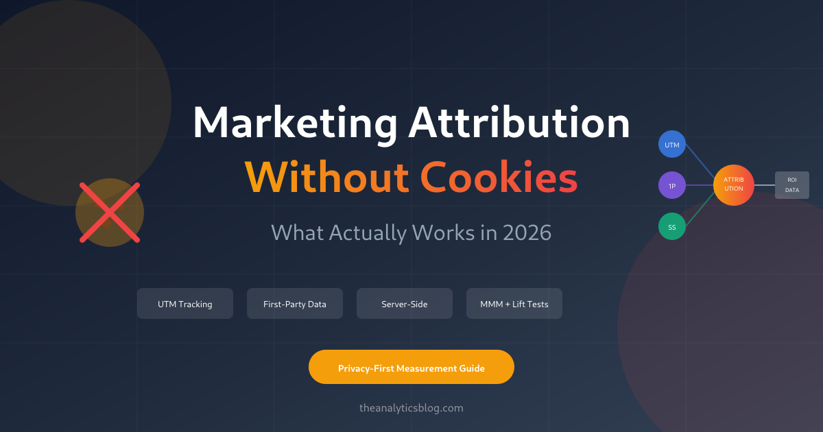 Read more about the article Marketing Attribution Without Cookies: What Actually Works in 2026