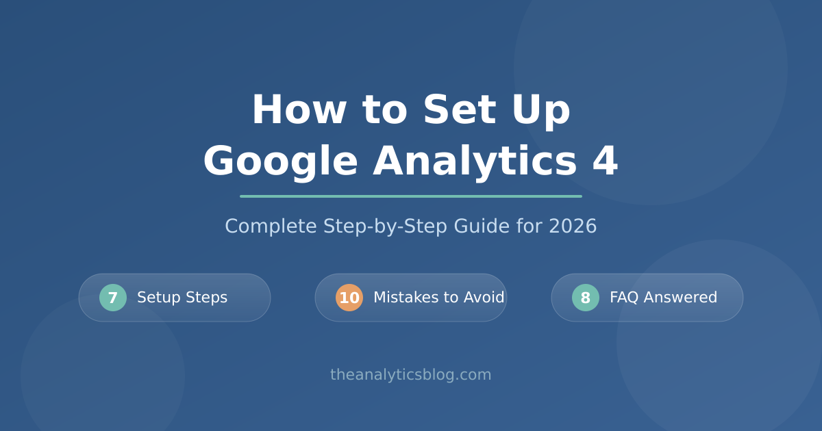 How to Set Up Google Analytics 4: Complete Guide for Beginners